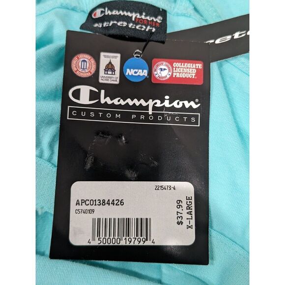 New! Champion Aqua Virginia Tech Flip Flop Print Stretch Tank Dress, XL - Picture 12 of 13